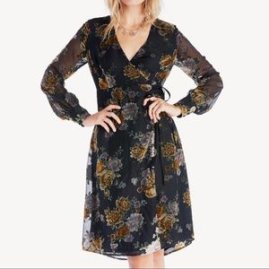 ASTR The Label Sonya Wrap Dress Floral